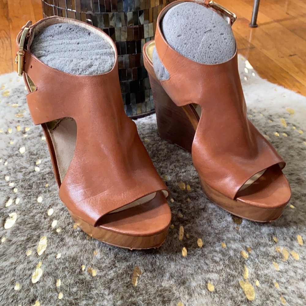 Michael Kors Carmel Wedges size 10